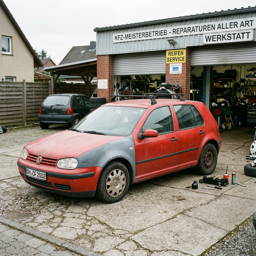 Bastlerfahrzeug Ausschlachten